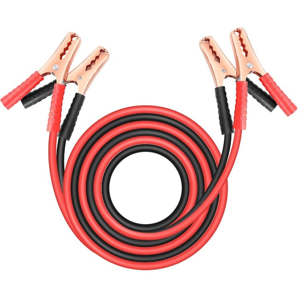 Jumper Cables for Car Battery, Heavy Duty Automotive Booster Cables for Jump Sta